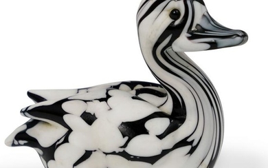 Archimede Seguso Murano Glass Duck