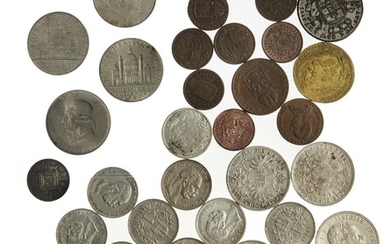 Austria. Franz Josef-Republik. Diverse silver issues. Franz Josef: Florins (3), 2 Corona (4),...