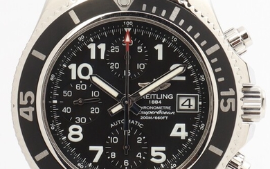 Breitling 'Chronograph SuperOcean 42'. Men's steel watch, Ø 42 mm
