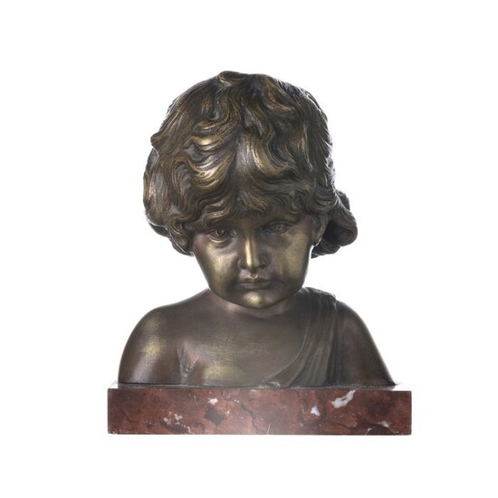 Bastiani - Bronzo Garanti - Sculpture, Bimbo - Art Deco - Bronze - Early 20th century