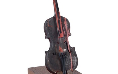 Bernard Aubertin (Fontenay-aux-Roses, 1934 - Reutlingen, 2015) - Violino, 2012