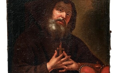 Bildnis des Kapuzinermönchs Henri de Joyeuse, Frankreich, 18. Jh.