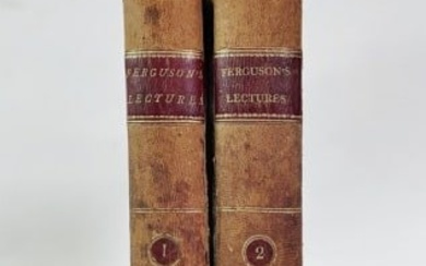 Books, Ferguson's Lectures, 1806 (2pc)