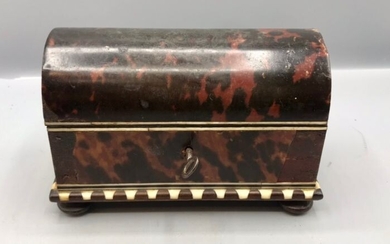 Box, Casket - Bone, Tortoiseshell - Late 18th century