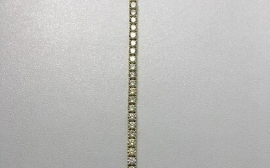 Bracelet Tennis - 15.50ct - K-L/VS2