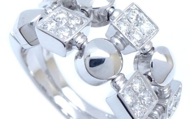 Bulgari BVLGARI Lucia ring diamond K18WG white gold 290171