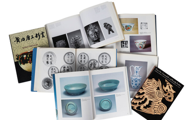 [CERAMICS — KILNS] A group of reference works about Chinese Ceramics from different kilns, comprising