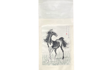 水墨画 马 CHINESE INK PAINTING HORSE