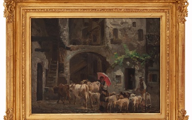 Carlo Pittara, Torino 1835 - Rivara (TO) 1890