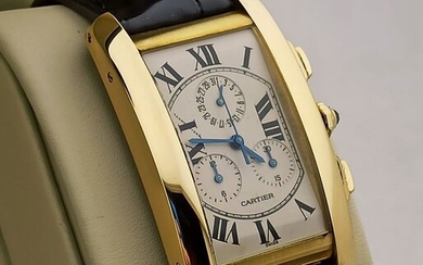Cartier - Tank Américaine Chronograph - 1730 - Men - 2011-present