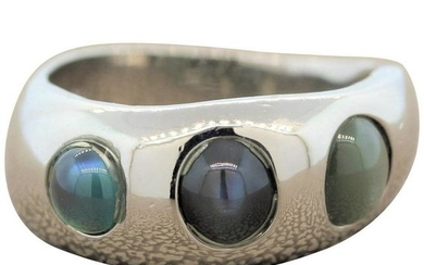 Cats Eye Alexandrite Platinum Ring