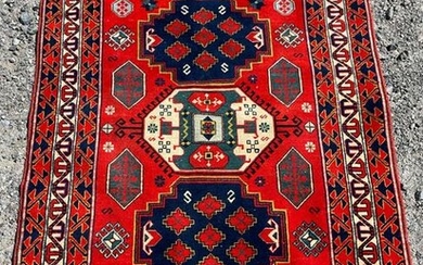 Caucasian Area Carpet, 5ft 5in x 4ft 3in