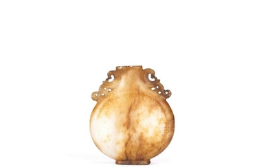 Chinese 'Archaic' Jade Vase Style Snuff Bottle
