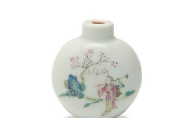 Chinese Famille Rose Snuff Bottle, Daoguang