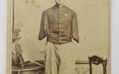 Civil War CDV of Private Alfred Stratton-147th New York
