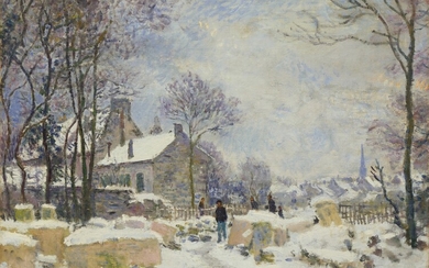 Claude Monet Effets d'hiver à Argenteuil