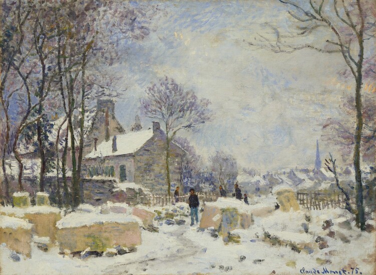 Claude Monet Effets d'hiver à Argenteuil