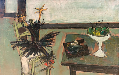 ** Claude Venard 1913-1999 (French) Still life with a...