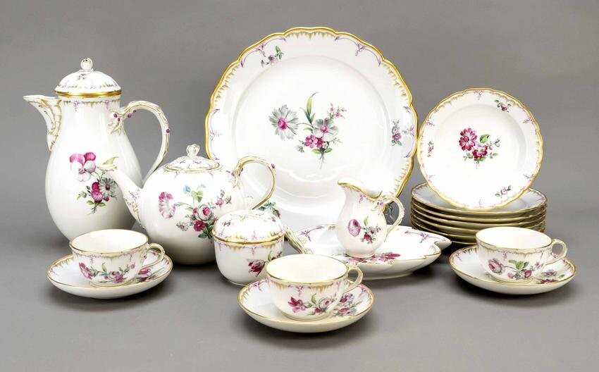 Coffee and tea set for 6 perso