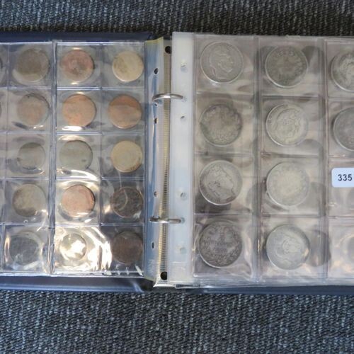 Coins - Collection of 167 various coins including 60 silver...