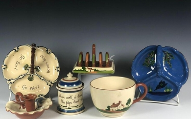 Collection Of Six Torquay Pieces