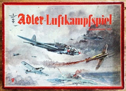Complete German WWII Board Game ADLER-LUFTKAMPFSPIEL