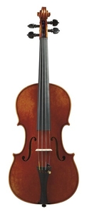 Contemporary Violin - Unlabeled, length of two-piece back 353 mm.