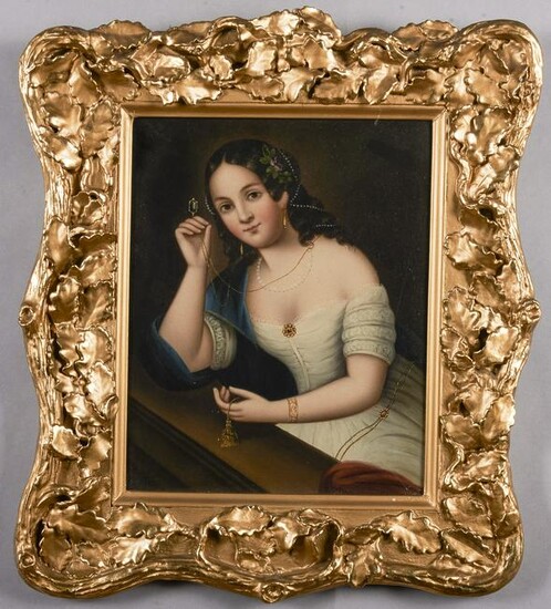 Continental School 19th Century, Portrait of a Woman
