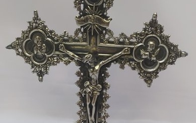 Crucifix - Silver - 1950-1960