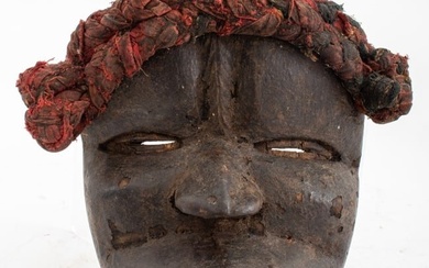 Dan Hand-Carved Wood Mask
