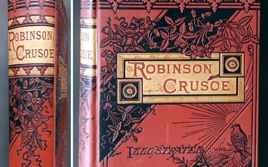 Daniel Dafoe: Robinson Crusoe, 1885 Excelsior Edition