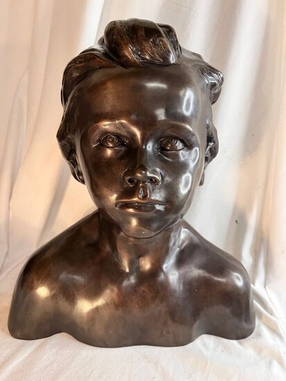 D'après Camille Claudel - Sculpture, La Petite Chatelaine - Bronze - 20th century
