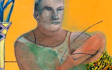 Dario CATERINA (1955) Portrait d’homme sur... - Lot 35 - Millon Belgique