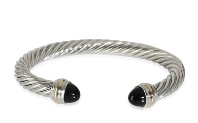 David Yurman Cable Classic Bangle in 14K Yellow Gold/Sterling Silver