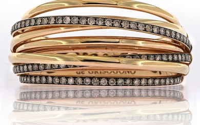 De Grisogono - 18 kt. Pink gold - Bracelet - 7.65 ct Diamonds