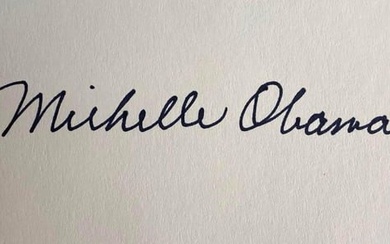 Deluxe First Edition Signed Michelle Obama Becoming Hardback Book