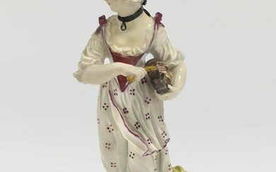 Drehleierspielerin Ludwigsburg, um 1765/1770, Modell