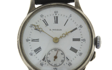 E. Moser Wrist Watch.