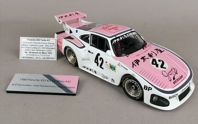 EXOTO - Porsche 935 Turbo K3 concurrent : Porsche Kremer Racing, moteur 6 cylindres à...