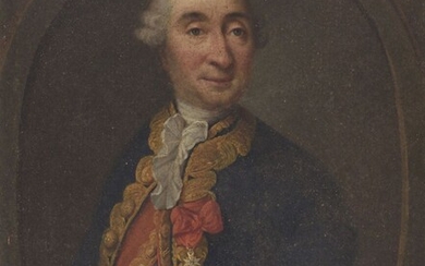 École FRANCAISE du XVIIIème siècle Portrait... - Lot 435 - De Baecque et Associés
