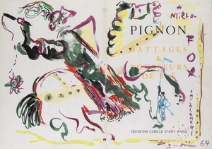 Edouard Pignon Battages & Pousseurs de Blé. Mit ei…