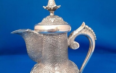 Ewer, Teapot (1) - .800 silver - Indonesia - First half 20th century