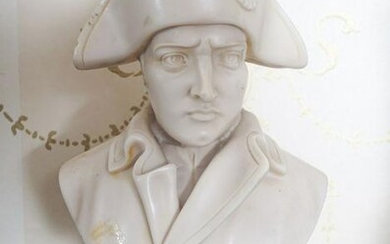 FAUX MARBLE BUST OF NAPOLEON