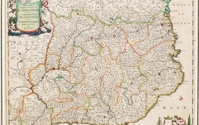 FREDERIC DE WIT (1630 / 1706) "Catalonia"