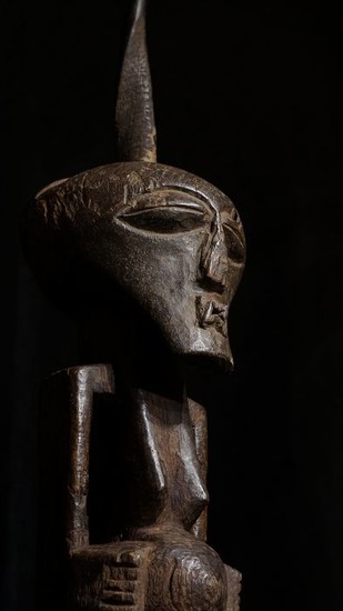 Fetish - Horn, Wood - Songye - Congo DRC