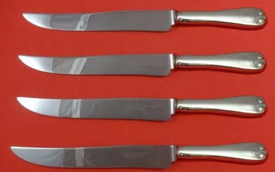Flemish by Tiffany & Co. Sterling Silver Steak Knife Set 4pc Texas Sized Custom