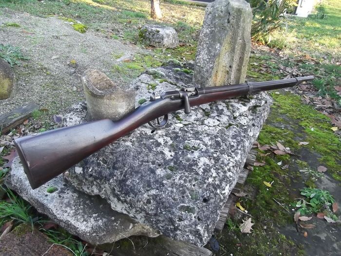 France - 19th Century - Mid to Late - Mas (Manufacture D’Armes De St. Etienne) - 1874 - Centerfire - Rifle - 24