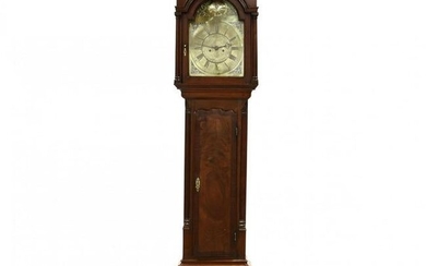 George III Mahogany Tall Case Clock, John Shepherd