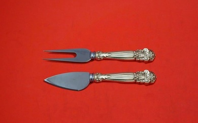 Georgian by Towle Sterling Silver Hard Cheese Serving Set 2-Piece Custom Made
