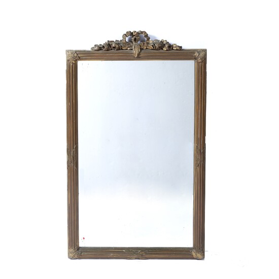 Gilt painted mirror
